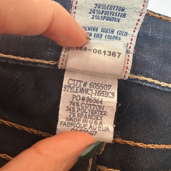 True Religion Brand Jeans Blue Skinny Jeans - Picture 5 of 6